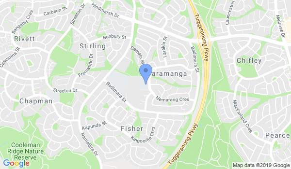 Walsh Tae Kwon Do - Weston Creek Dojang location Map