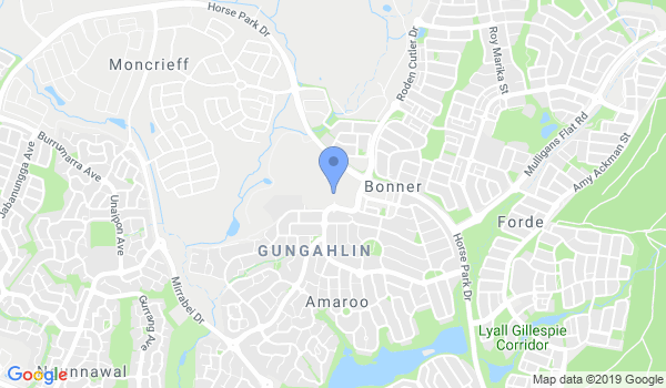 Wing Chun North Canberra location Map