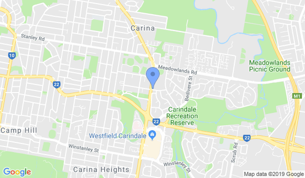 Wing Chun Queensland location Map