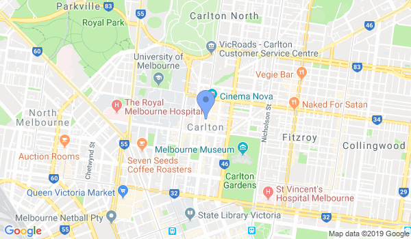 Wing Chun Bing Fa Kung Fu location Map