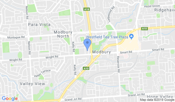 World Taekwondo Academy - Modbury location Map