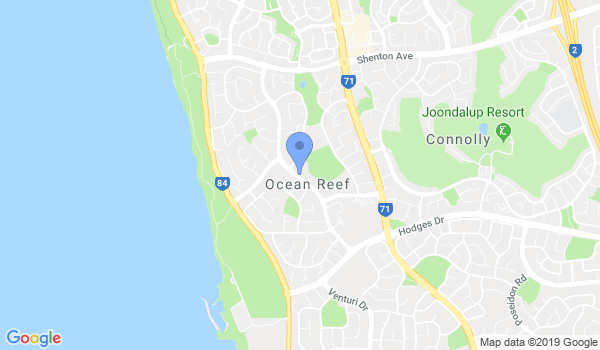 Yoseikan-Ryu Karate - Ocean Reef location Map