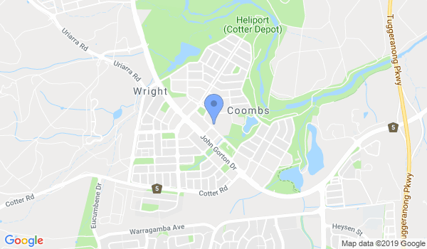 Zanshin Martial Arts location Map