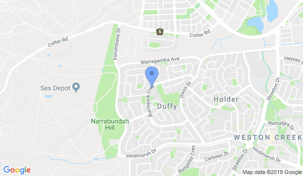 Zanshin Martial Arts location Map