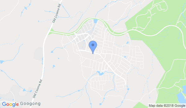 Zanshin Martial Arts - Googong location Map