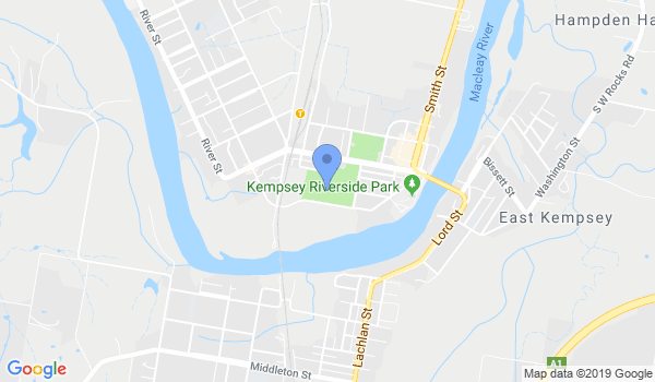 Zenryoku Martial Arts location Map