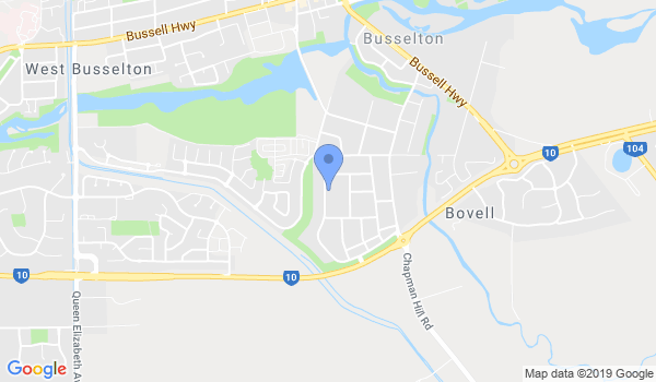 BMA - Busselton Martial Arts location Map