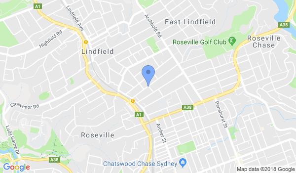 International Okinawan Goju Ryu Karate Federation - Sydney location Map